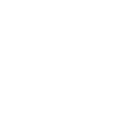 A white padlock icon surrounded by a circular orbit-like design, symbolizing security and protection